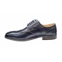 Pantofi barbati eleganti, din piele naturala, bleumarin inchis, CIUCALETI SHOES, 993BLM